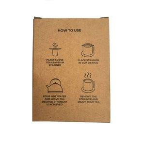 Reusable tea Strainer - tearebellion