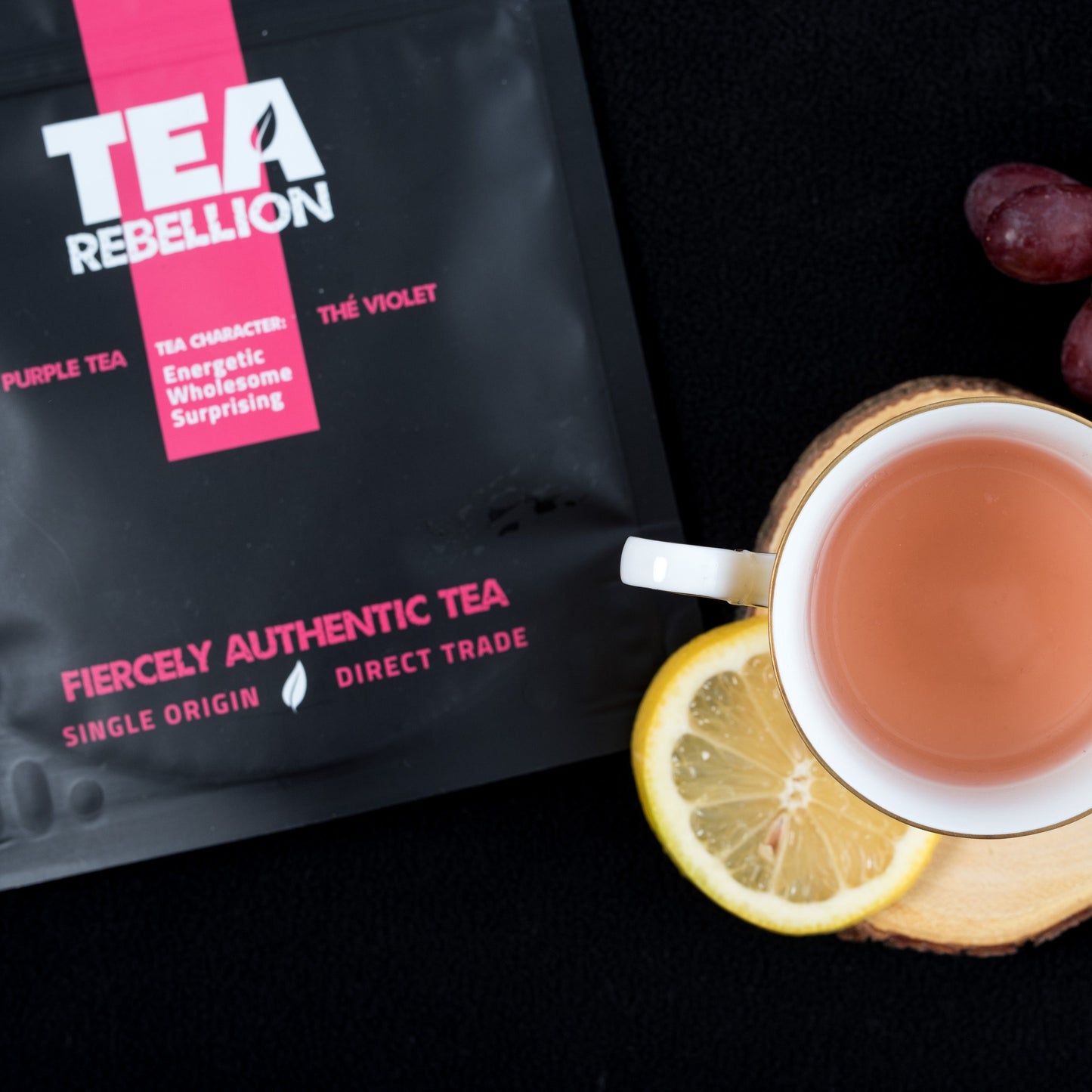 Tea Rebellion_Purple Leaf Tea_A drop of Lemon 