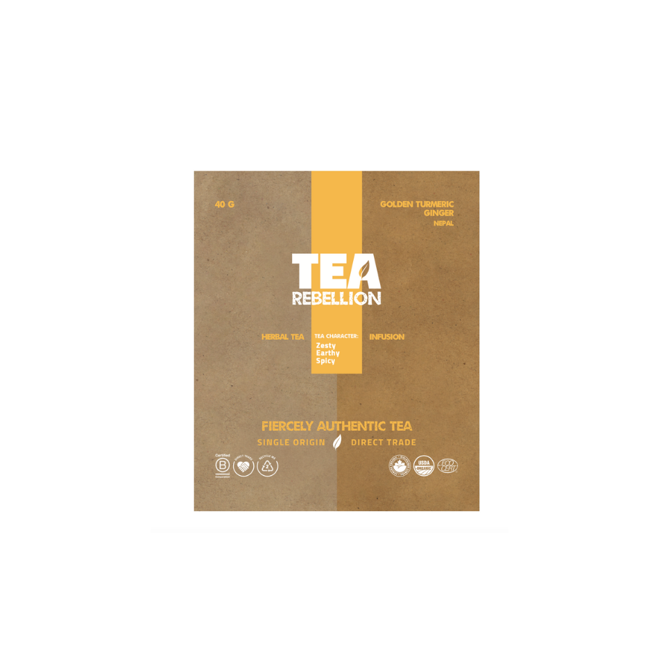 Golden Tumeric Ginger Tea Rebellion