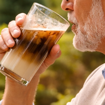 Iced Black Houchija Latte Tea Rebellion