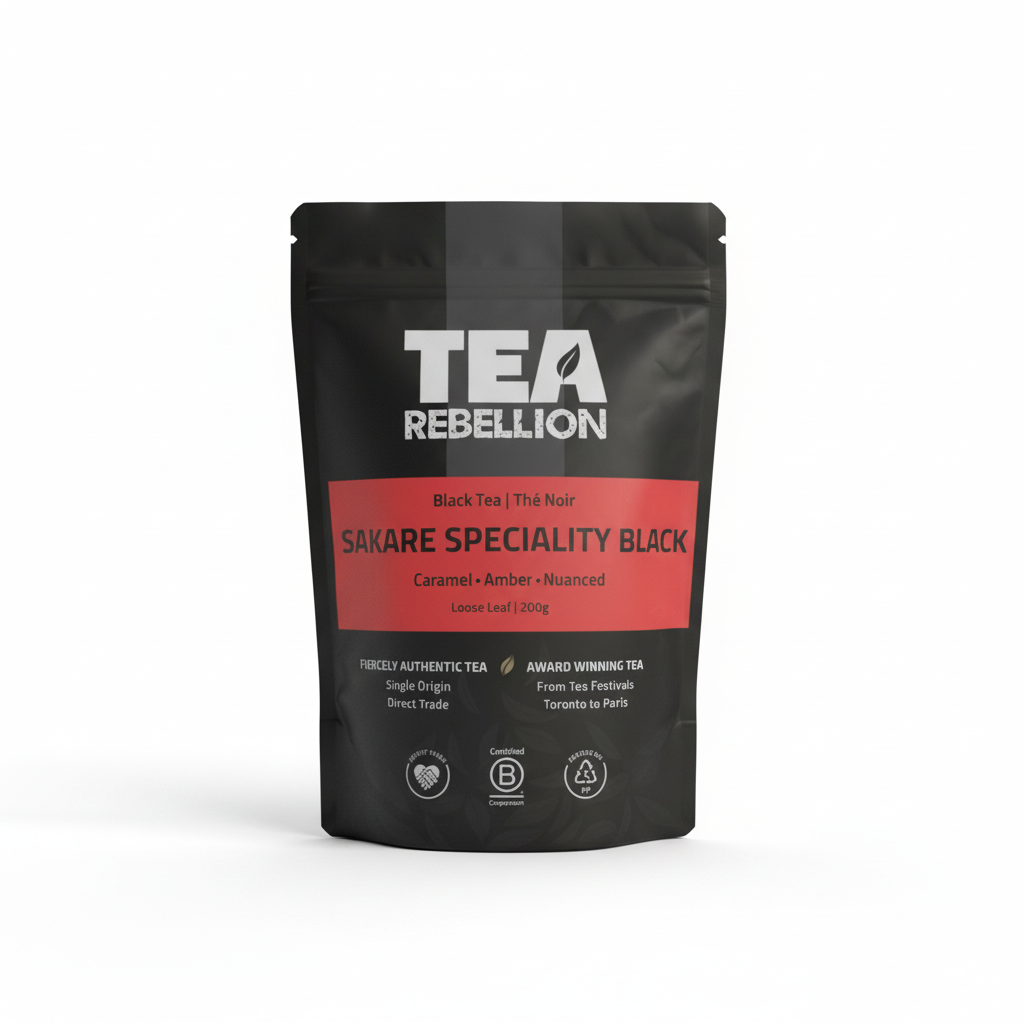 Tea Rebellion_Sakare Specialty Black_200g Loose leaf Front
