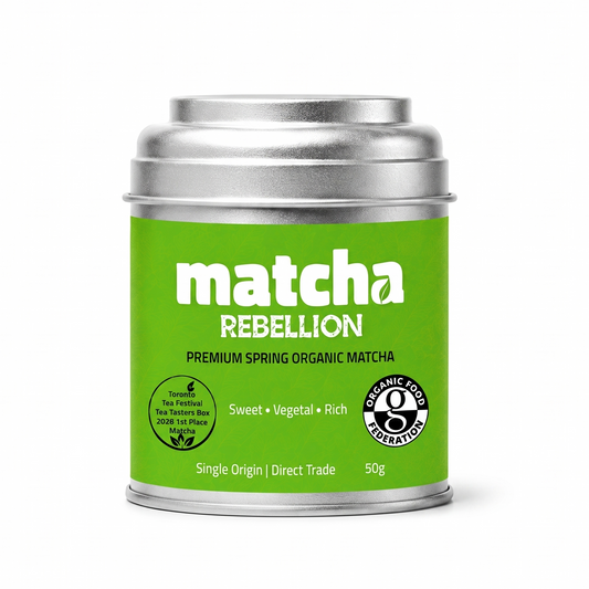 Matcha Rebellion Premium Spring Organic Matcha 50g Tin