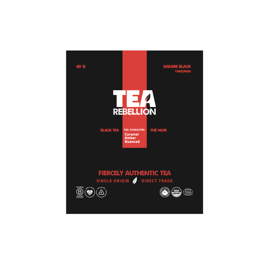 Sakare Specialty Black Tea - Enjoy Carmel Notes from Tanzania Organic Cooperative