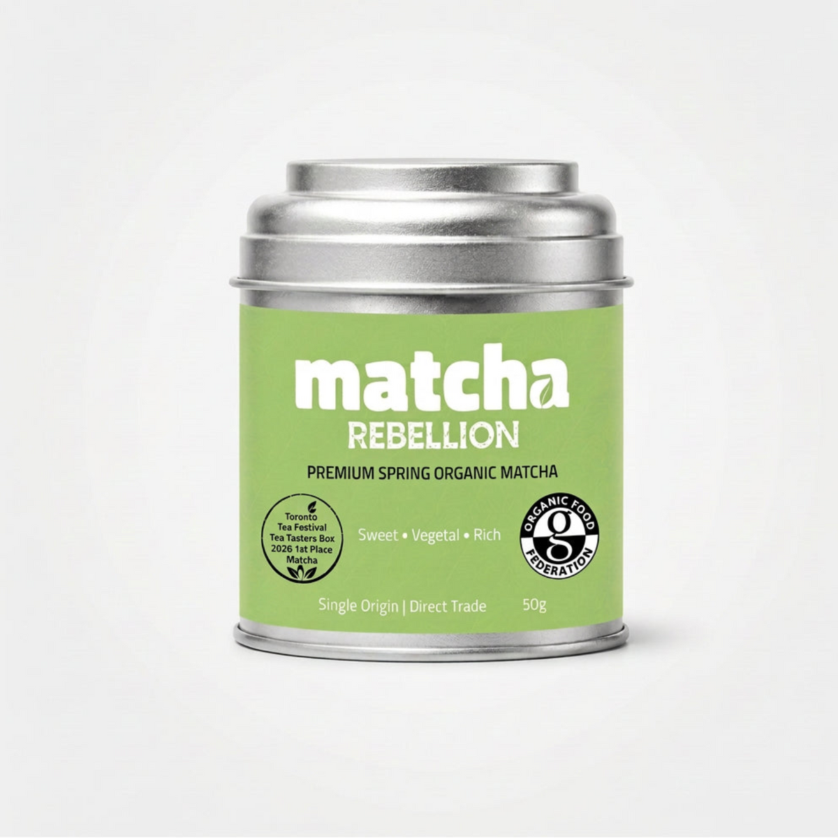 Premium Spring Organic Matcha 50g Tin