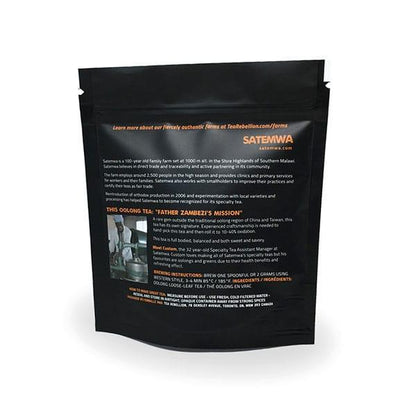 Back View, Father Zambezi’s Mission, Oolong Tea, tearebellion.com