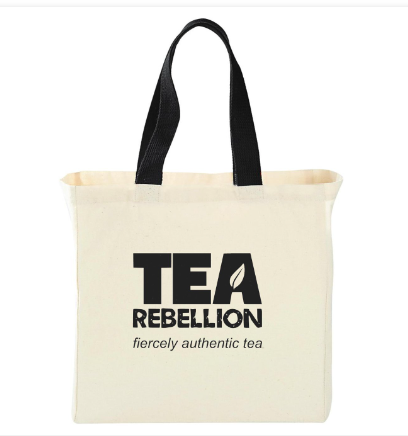 Tea Rebellion Grocery Cotton Bag