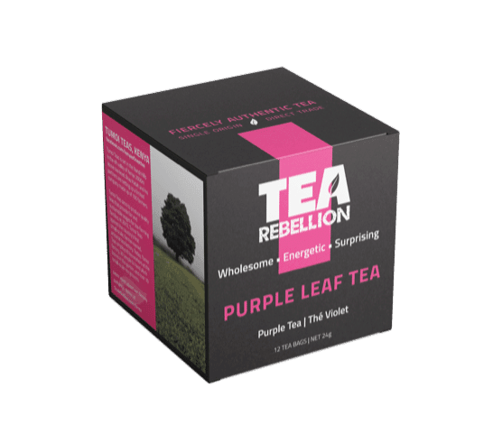 Purple Leaf Tea - tearebellion
